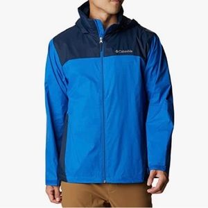 Columbia Glennaker Lake Rain Jacket ~ Blue ~ L